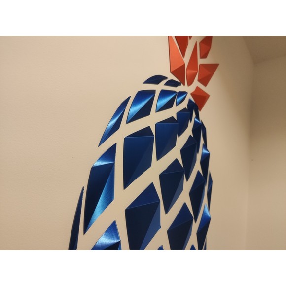 DGEmily Geometric Pineapple Wall Art | Large-Scale Wall Decor | Custom Sizes!! - Picture 2 of 7